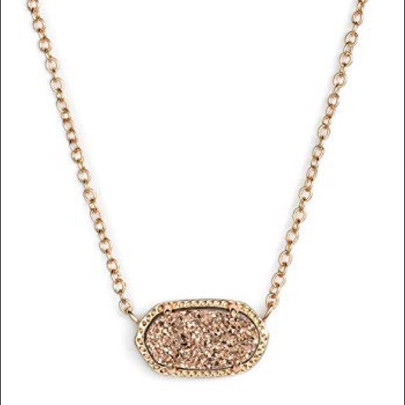 Kendra Scott Jewelry - Kendra Scott Gold Drusy Eliza Necklace